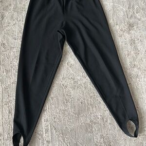 VTG Season Ticket Pants Women’s Sz M Stirrup Stretch Pull On Career Retro 80s